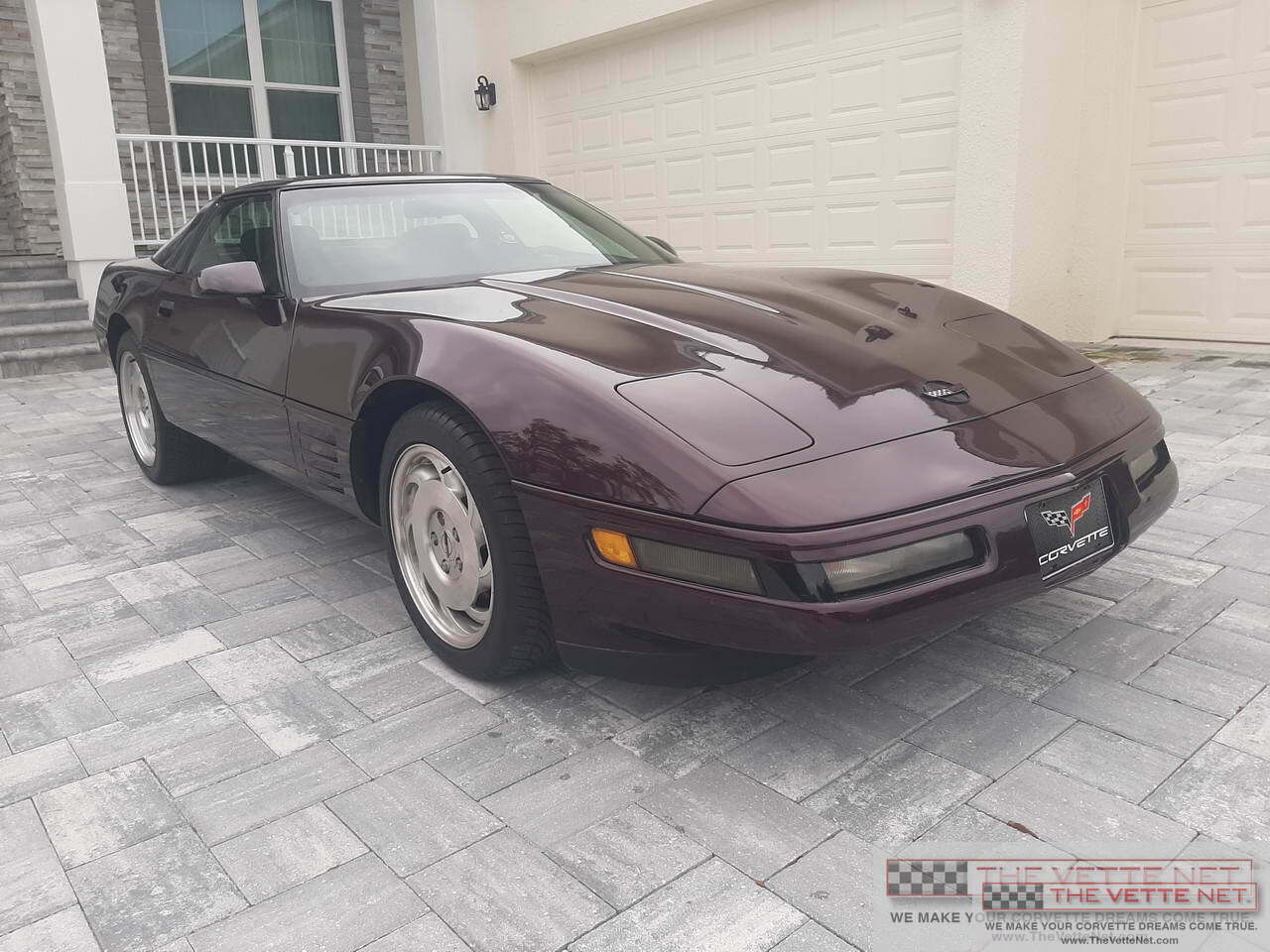 1993 Corvette Coupe Black Rose Metallic