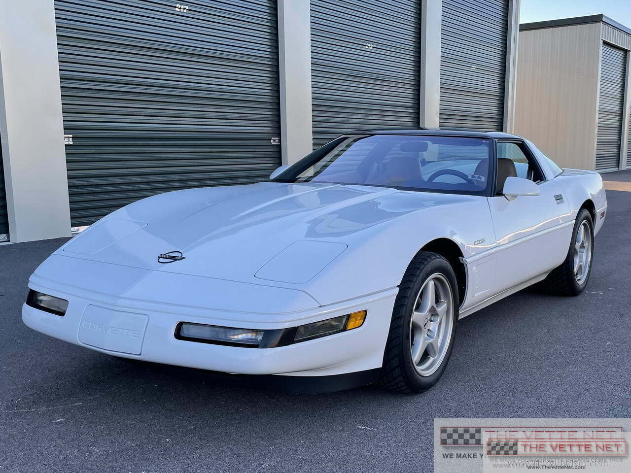 1995 Corvette Coupe White