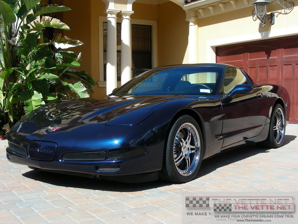 2001 Corvette Coupe Navy Blue Metallic