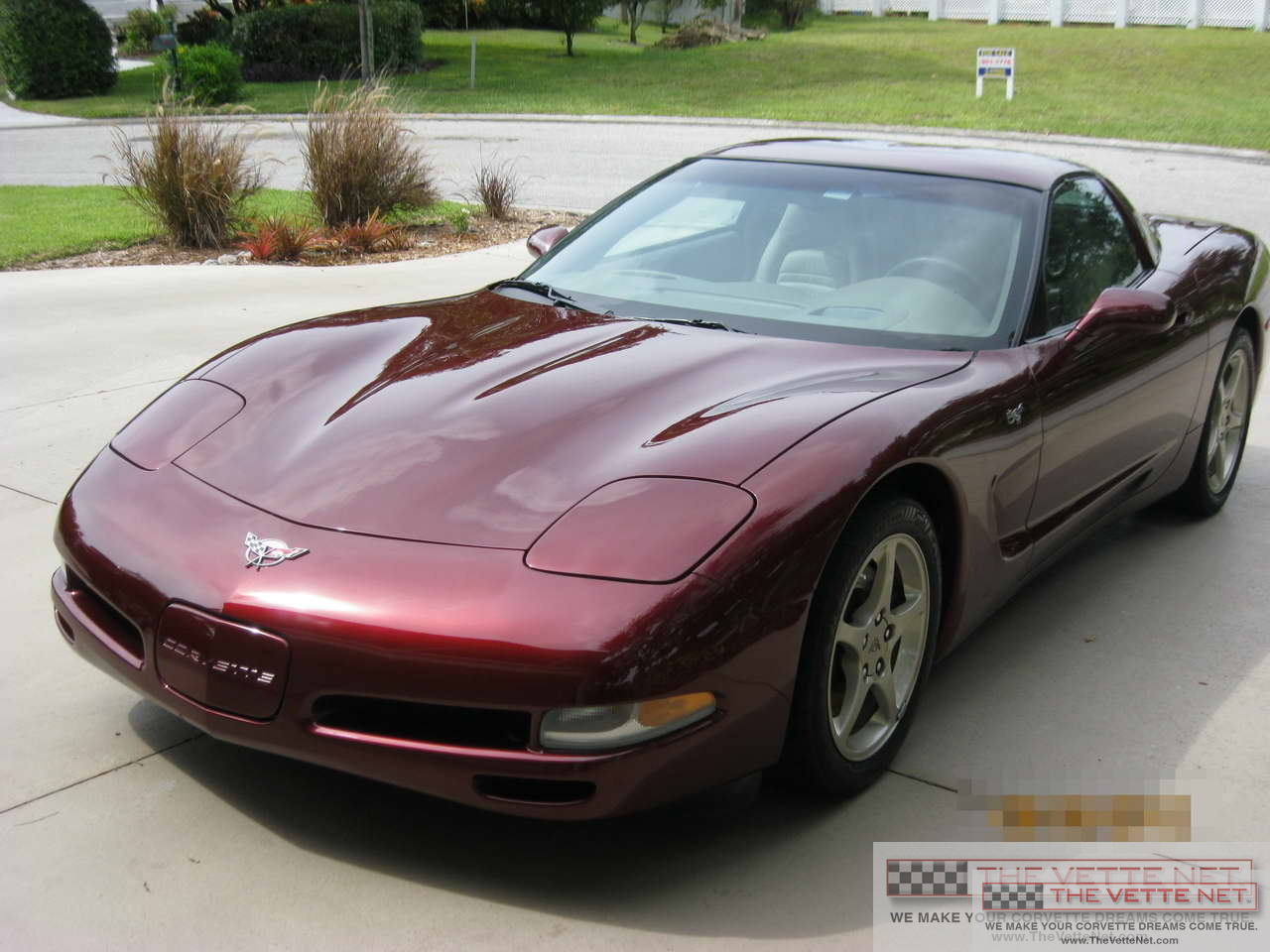 2003 Corvette Coupe Anniversary Red