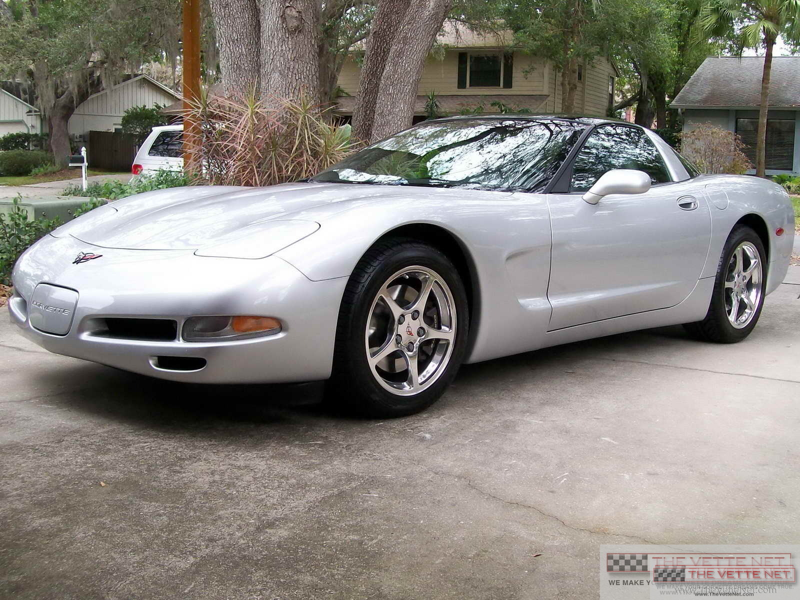 2002 Corvette Coupe Sebring Silver