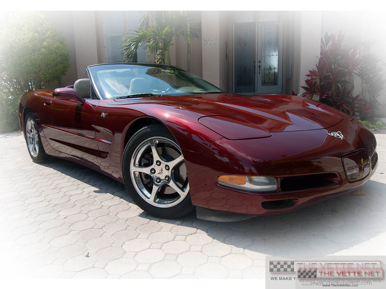 2003 Corvette Convertible Anniversary Red