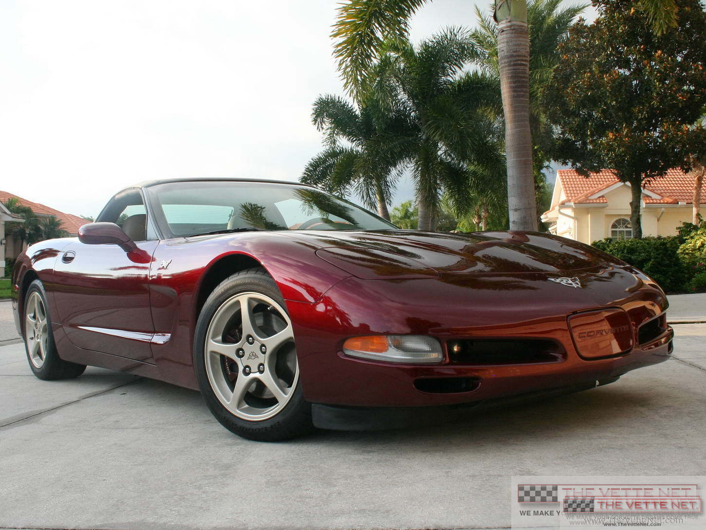 2003 Corvette Convertible Anniversary Red