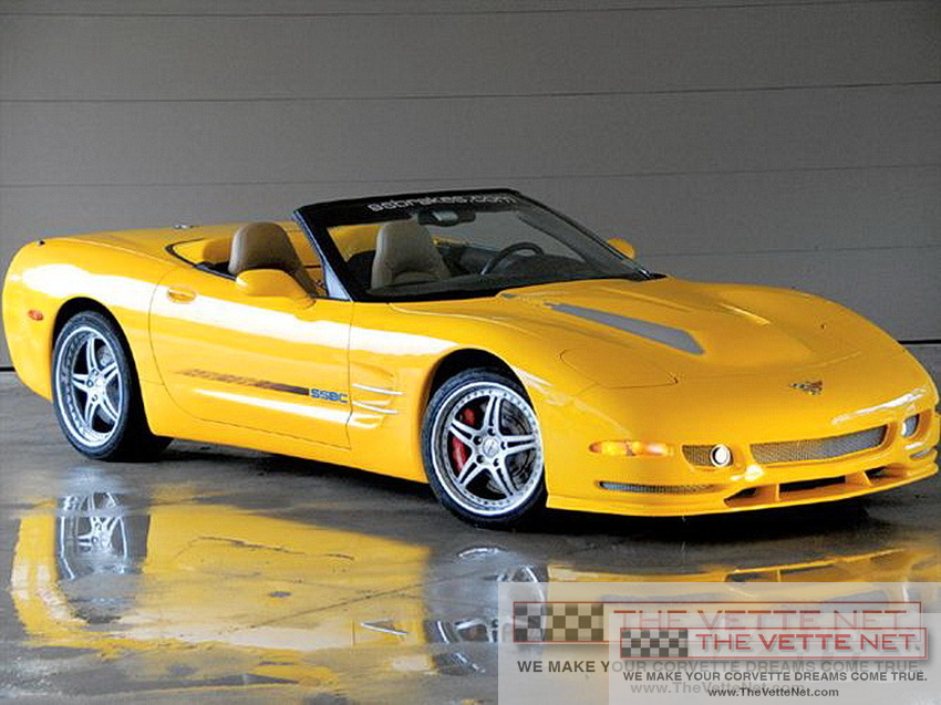 2004 Corvette Convertible Millennium Yellow