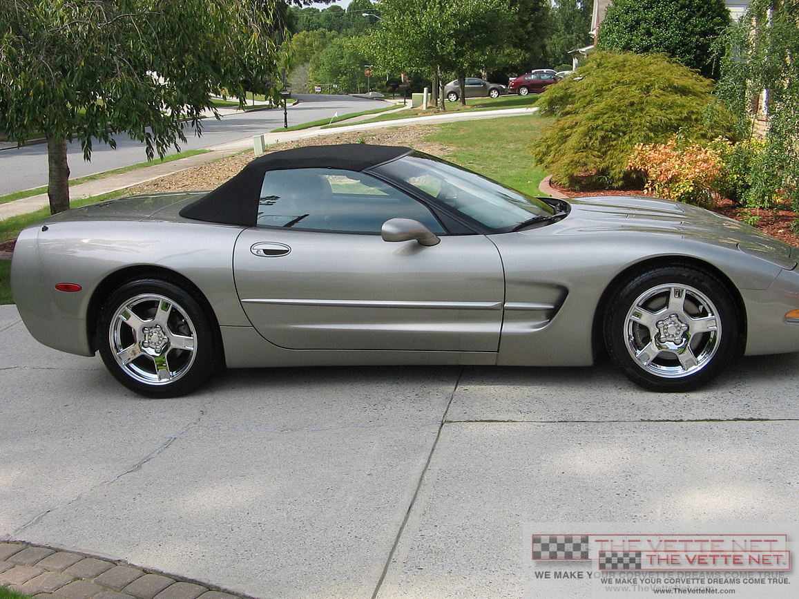 1998 Corvette Convertible Light Pewter Metallic