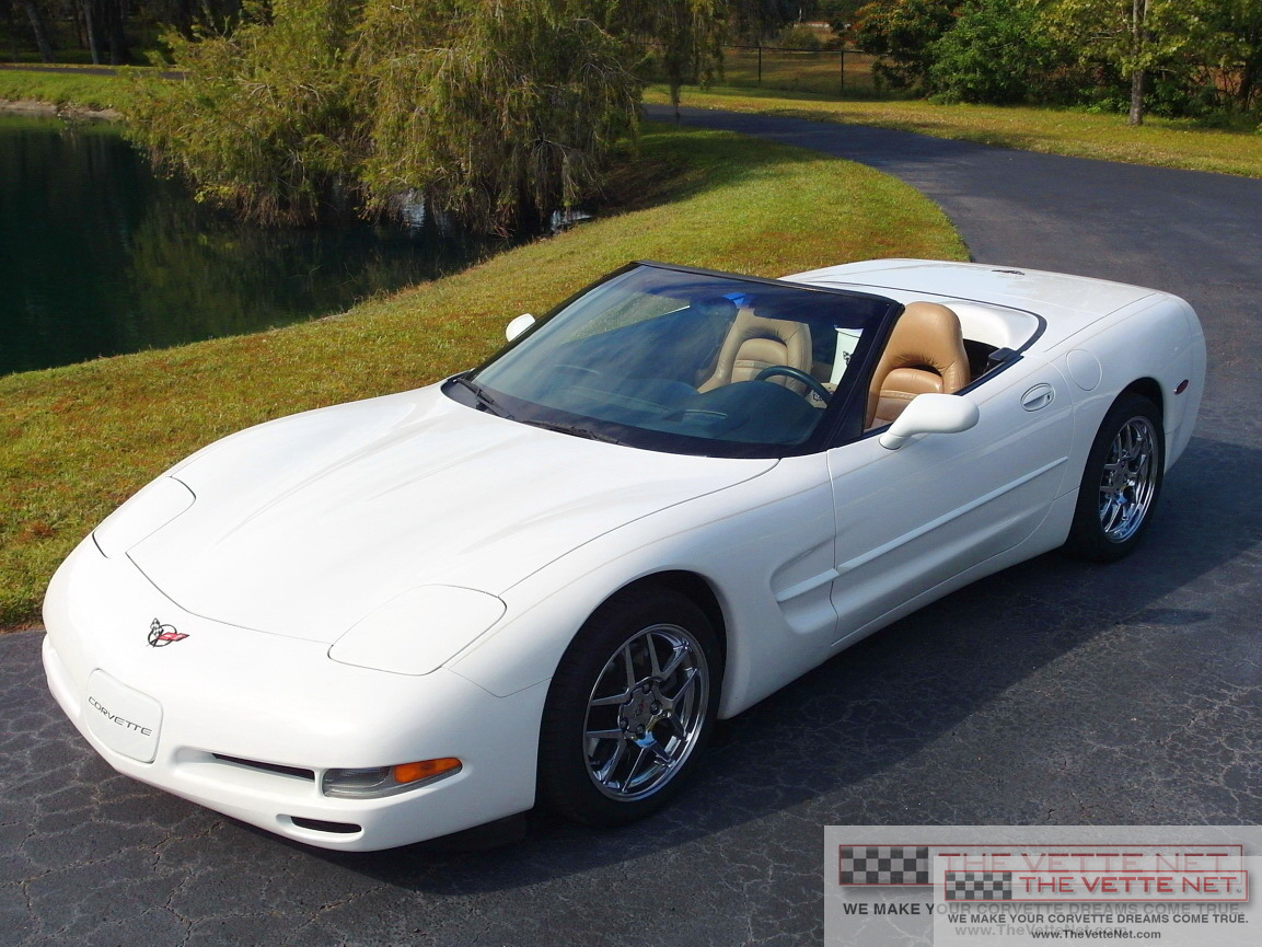 2004 Corvette Convertible Arctic White
