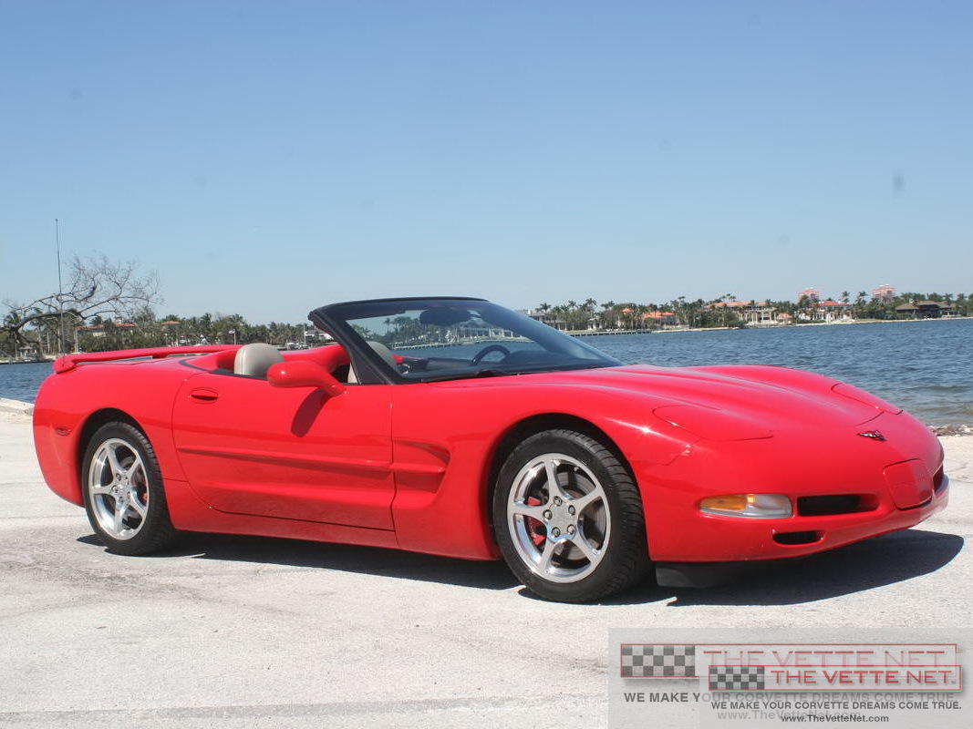 2001 Corvette Convertible Torch Red