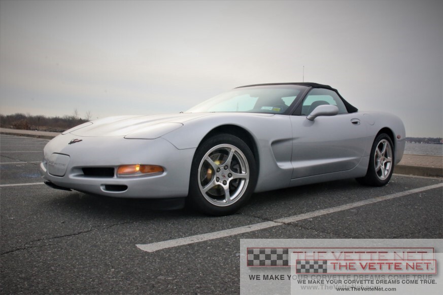 1999 Corvette Convertible Sebring Silver Metallic