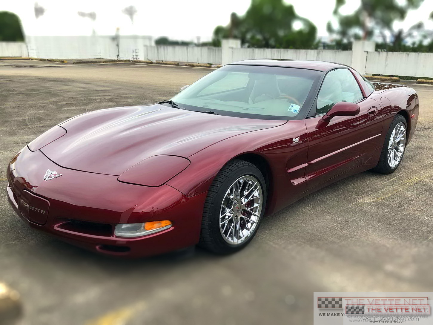 2003 Corvette Coupe Anniversary Red