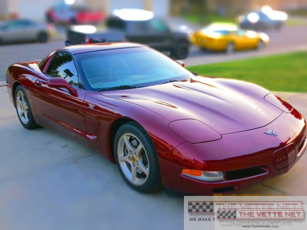 2003 Corvette Coupe Anniversary Red