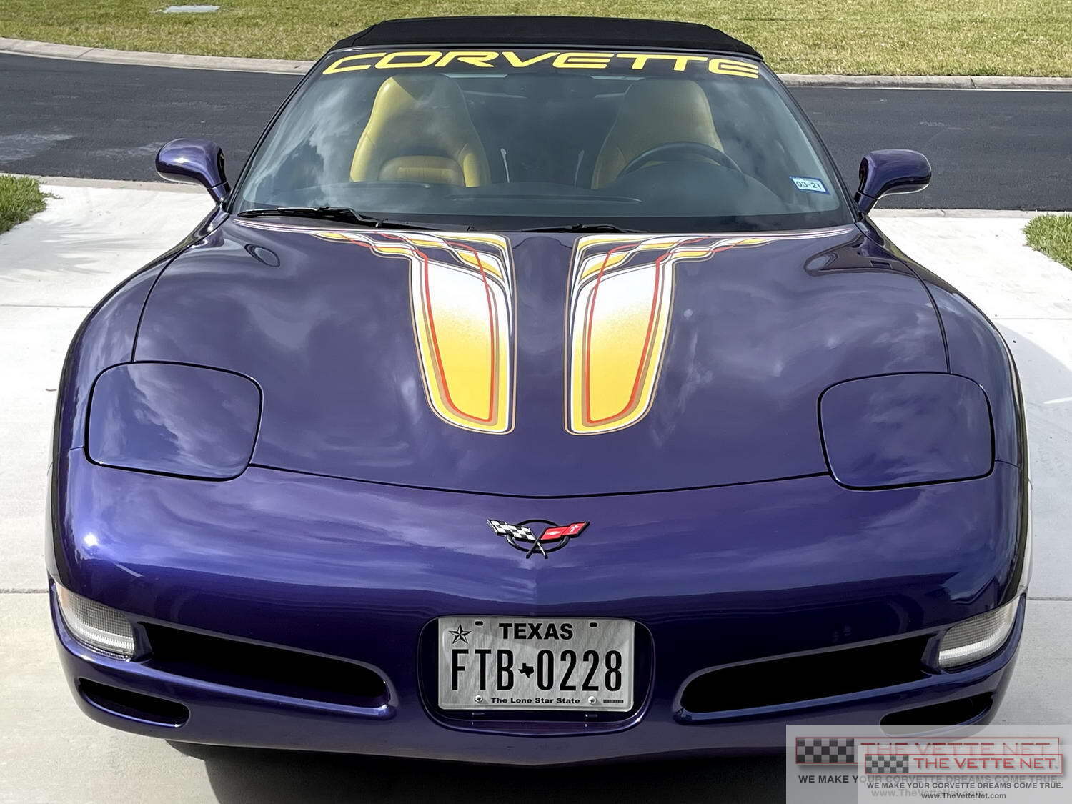 1998 Corvette Convertible Pace Car Purple