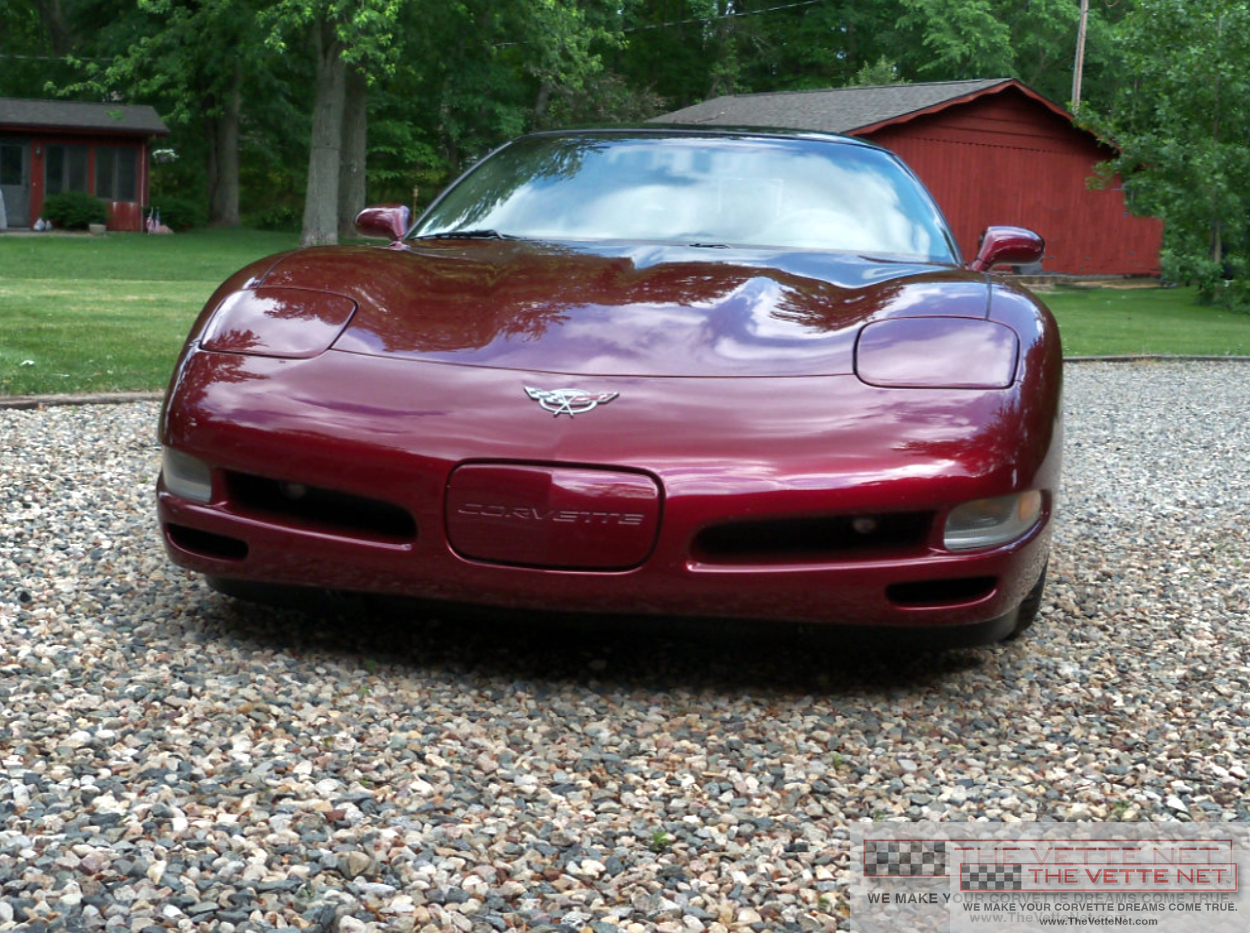 2003 Corvette Coupe Anniversary Red