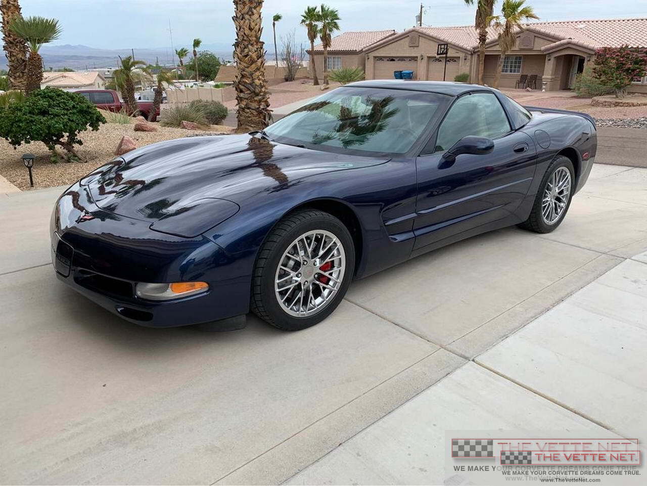 2001 Corvette Coupe Navy Blue Metallic