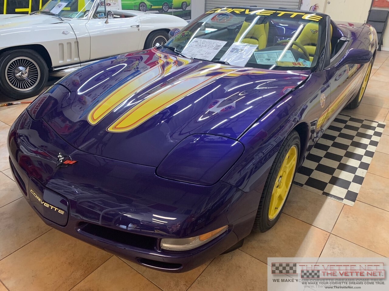 1998 Corvette Convertible Radar Blue