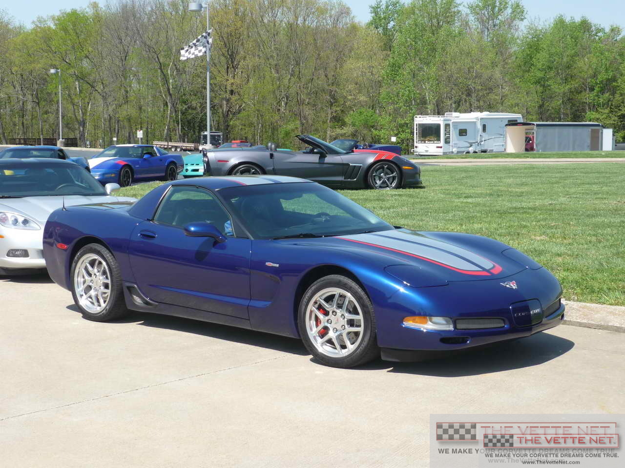 2004 Corvette Hardtop LeMans Blue Metallic