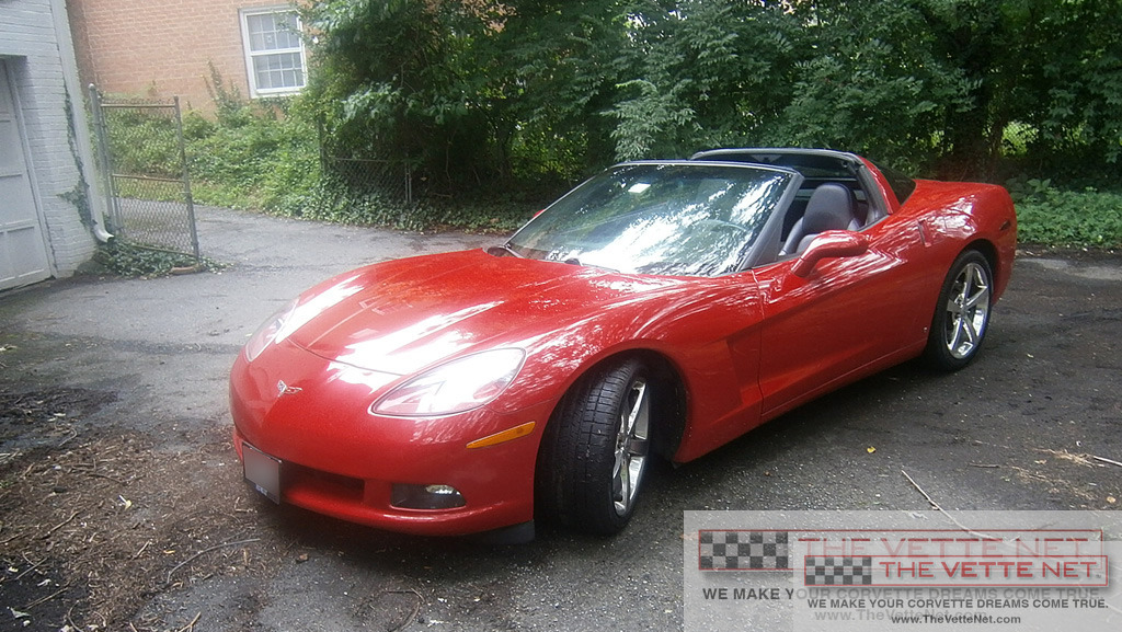 2008 Corvette Coupe Victory Red