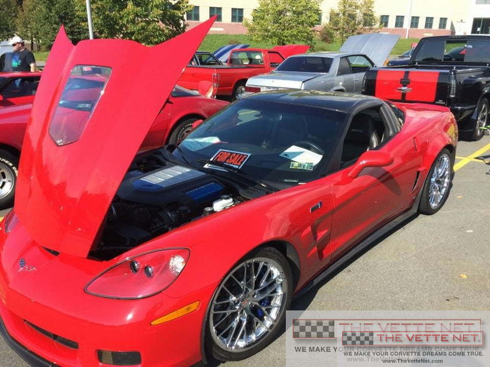 2009 Corvette Hardtop Red