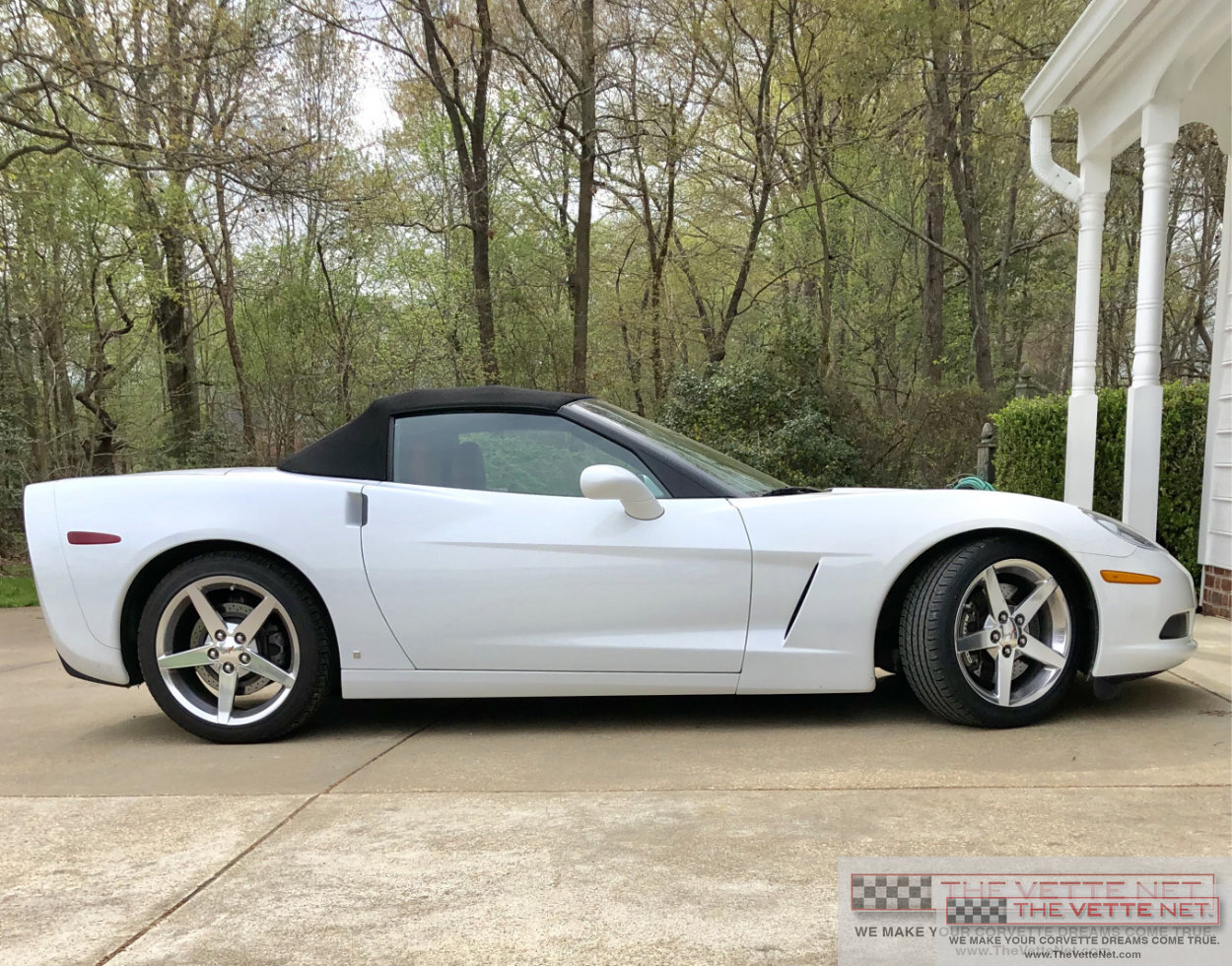 2006 Corvette Convertible Arctic White
