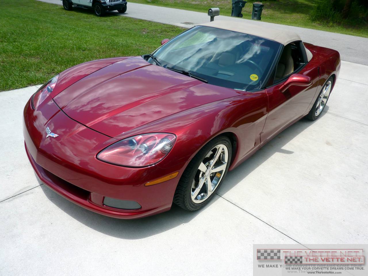 2009 Corvette Convertible Crystal Red Met Tintcoat