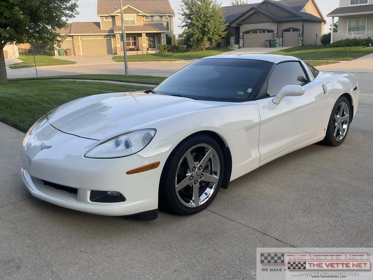 2007 Corvette Coupe White