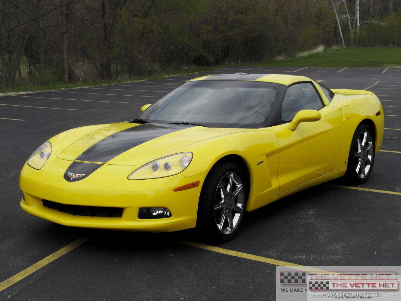2008 Corvette Coupe Yellow