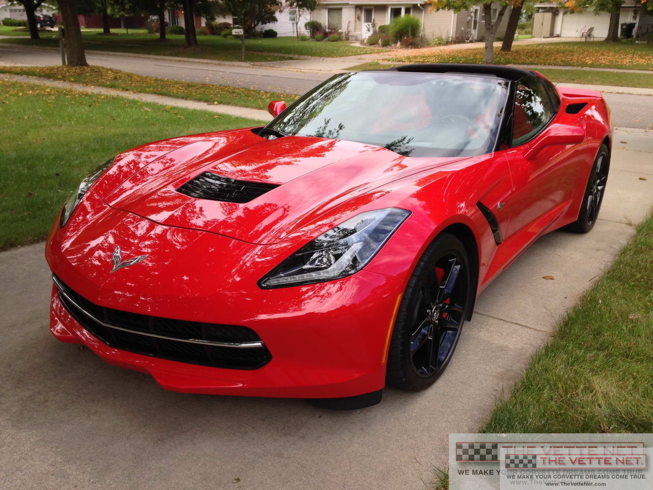 2014 Corvette Coupe Red