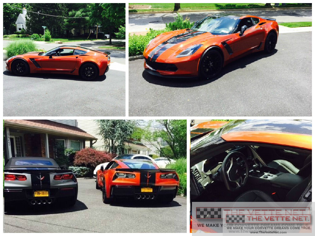 2015 Corvette Coupe Orange