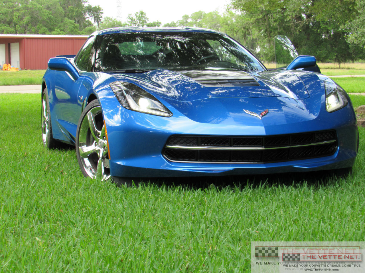 2014 Corvette Coupe Laguna Blue