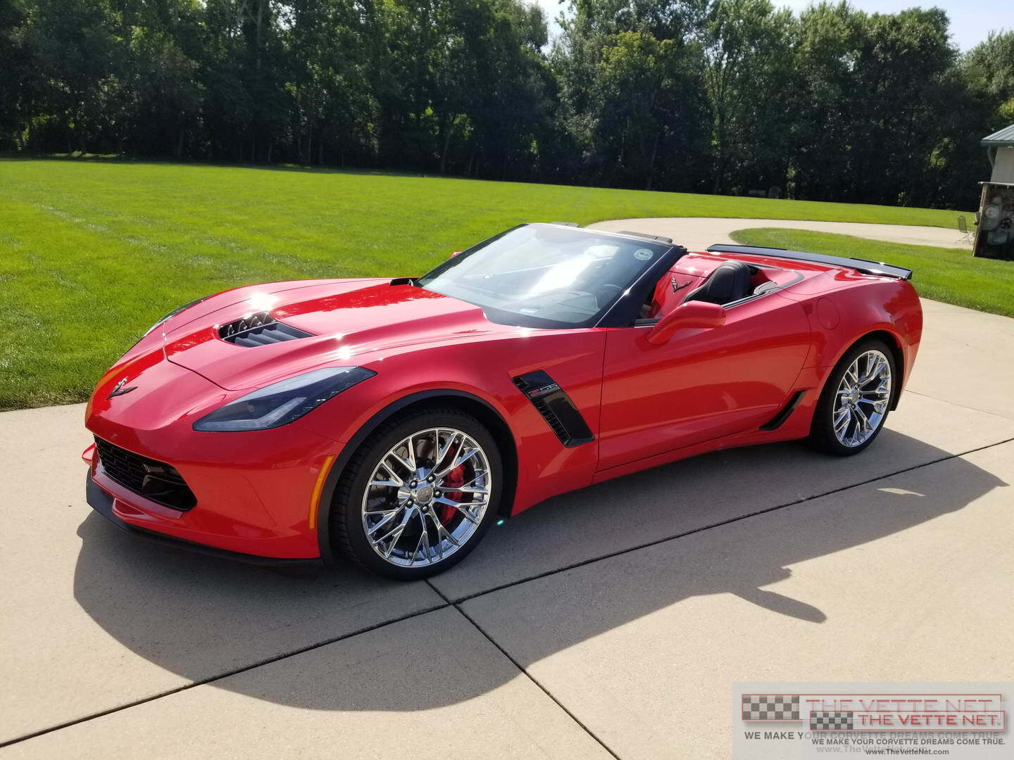 2016 Corvette Convertible Red