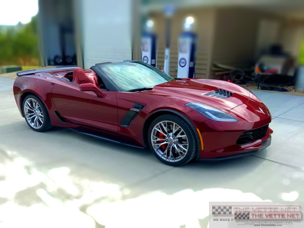 2019 Corvette Convertible LongBeach Red